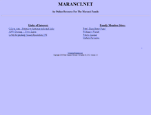 Tablet Screenshot of maranci.net